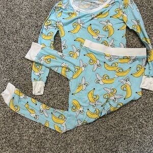 Little Sleepies Banana Pajamas 4T